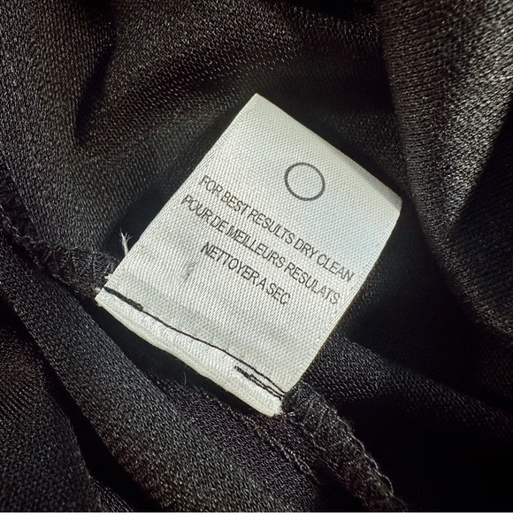 NWT Halston Heritage Black Adjustable Strap Polyester Jumpsuit Size Small - Picture 15 of 15